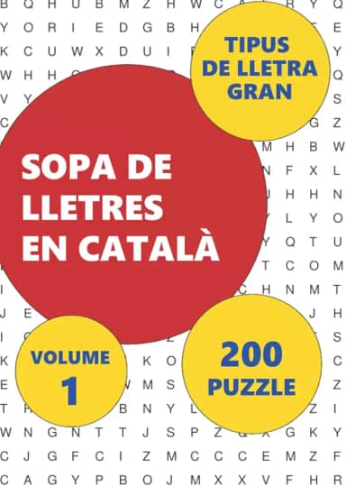200 Sopa De Lletres En Català: Volume 1