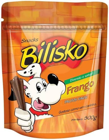 Bilisko Petisco Bifinho Sabor Frango Para Cães - 800G