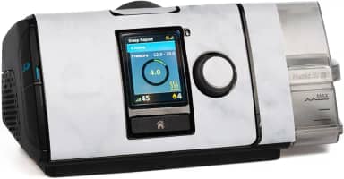 Protetor de pele CPAP para ResMed AirSense 10 da Snugell - Design elegante de mármore - Personalize sua máquina CPAP com uma película decorativa e protetora CPAP - Melhore a aparência do seu CPAP