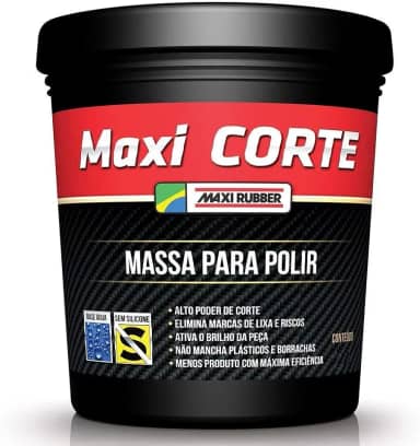 Massa de polir 2 Maxi Corte 500G Maxi Rubber