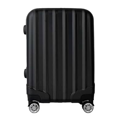 Mala de Viagem de Bordo Silent Noronha 10kg - Padrão ANAC | Rígida em ABS | 4 Rodas Duplas 360° | Cadeado Numérico Integrado | Leve e Resistente (Cor Preto)