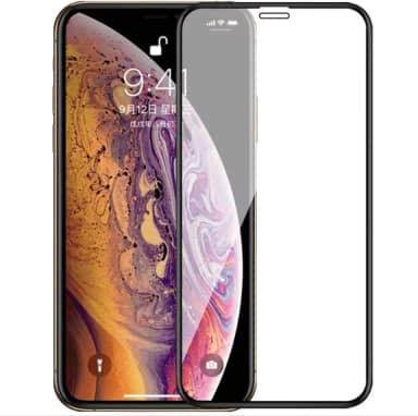 Película de vidro 3D para celular iPhone 11 / Xr tela 6.1 polegadas proteção da tela contra queda ( Limitada)