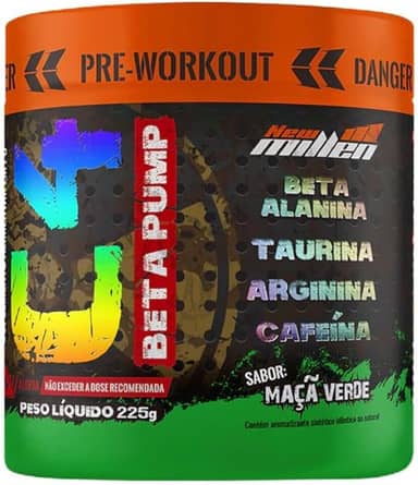 Pré Treino C4 Beta Pump 225g Original Eleito 4x Melhor Brasil - Vários Sabores (Maça Verde)