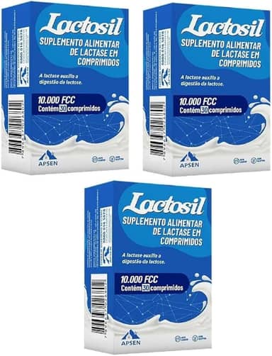 Lactosil Lactase 10.000 FCC (Kit 3x30 Comprimidos)