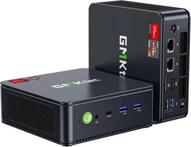 GMKtec Mini PC NucBox M6 Ultra Gaming - AMD Ryzen 5 7640HS Mini Computadores com 32GB (16GB*2) DDR5 1TB PCIe3.0 SSD - Micro PC com LAN dupla de 2,5G, tela tripla