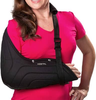 Kestal Tipoia Velpeau Estofada Imobilizadora americana Preto, Bilateral, M