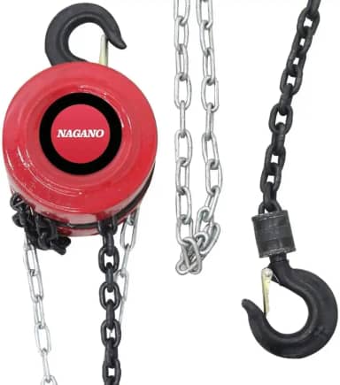 Talha manual 1 Tonelada 3 Metros de Elevação Hsz