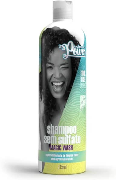 Soul Power Shampoo Sem Sulfato Magic Wash 315Ml
