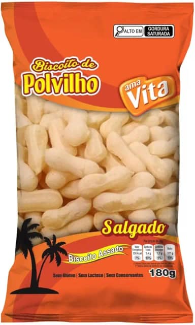 BISCOITO POLVILHO AMAVITA 180G