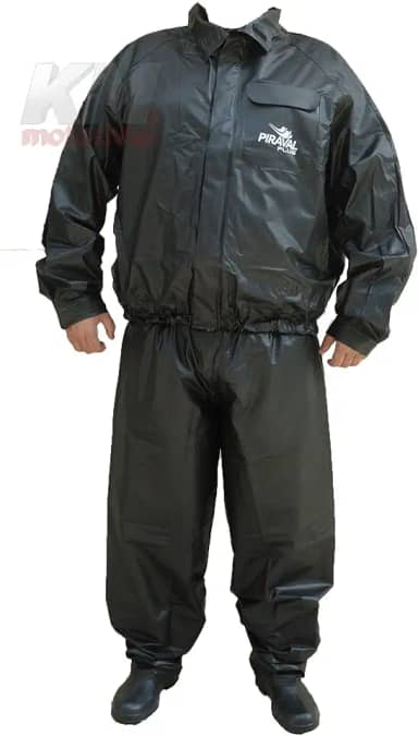 Capa De Chuva Para Motoqueiro Pvc Impermeavel Piracapas c/bolso