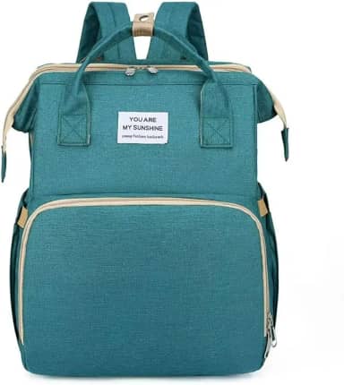 Bolsa Maternidade Multifuncional 4 em 1: A Bolsa que Vira Berço! Praticidade Total para Mamães e Papais