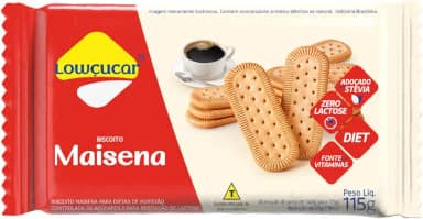 Lowcucar Biscoito Maisena Pct. 115G