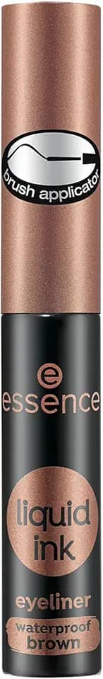 Delineador Liquid Ink essence marrom à prova d´ água