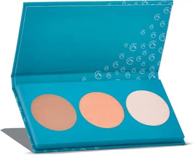 Paleta Blush Iluminador e Contorno Catharine Hill Trio Sculpt Chill Multifuncional (1022/K1 - Cor 01, 9g)