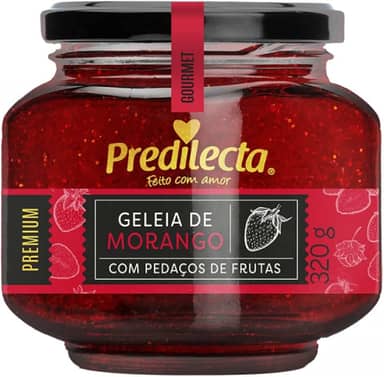 GELÉIA DE MORANGO PREMIUM PREDILECTA VIDRO 320g