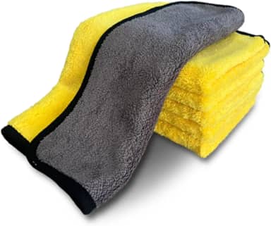 Pano de Microfibra Automotivo Flytex Profissional 40x40cm - Toque Ultra Macio, 600gsm - Alta Absorção e Brilho Sem Riscos para Lavagem, Secagem e Polimento de Carros, Motos e Caminhões.