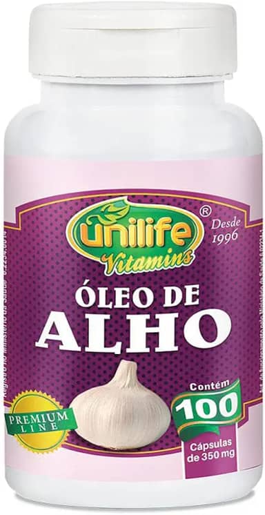 Óleo de alho - 100 cápsulas