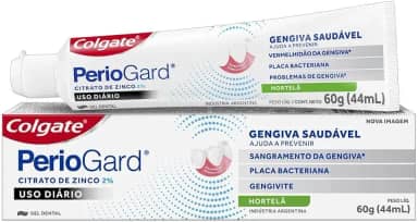 Colgate – Gel Dental Periogard Gengiva Saudável Hortelã 60g