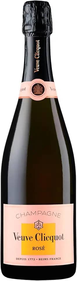 Champagne Veuve Clicquot Rosé Brut 750ml com Cartucho Veuve Clicquot