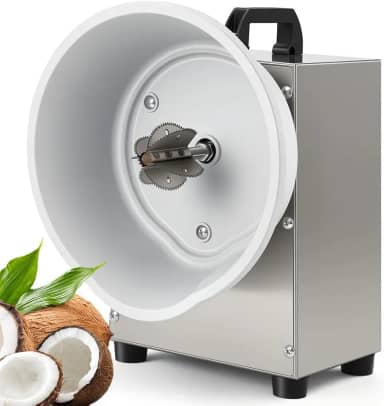 Ralador Raspador de Coco Elétrico, para Ralar Coco, Raspador Ralador Elétrico 220V