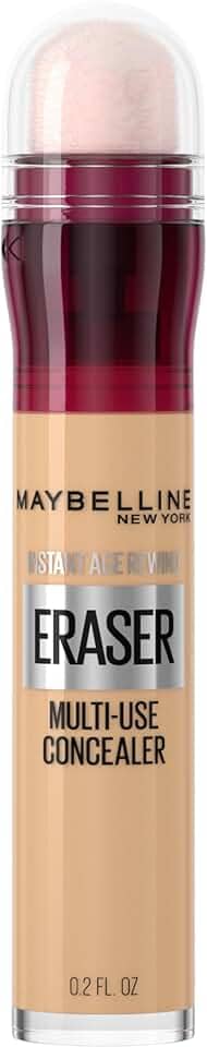 Maybelline NY Instant Age Rewind Corretivo Líquido, Multiuso que Corrige Olheiras e Linhas Finas, Contorna e Ilumina, Alta Cobertura e Fórmula Vegana, Cor 122 Sand, 6ml