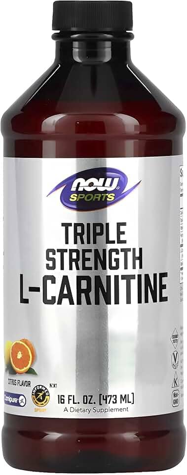NOW Foods L-Carnitina Líquida 473 ml Importado
