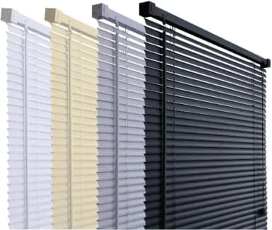 Persiana Horizontal Em Pvc 1,20x1,30m Premier Cortina Para Sala Cozinha Escritório Banheiro (Bege)