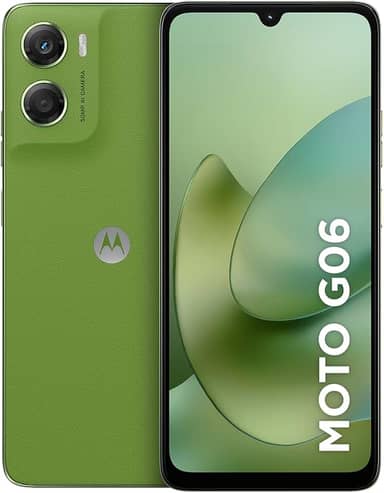 Smartphone Motorola Moto g06-128GB 12GB (4GB RAM + 8GB Ram Boost) e Camera 50MP com AI Bateria de 5200 mAh Tela 6.9" - Verde