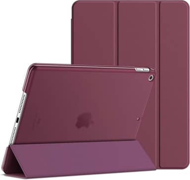 JETech Capa para iPad 10,2 Polegadas (Modelo 2021/2020/2019, Geração 9/8/7), Estojo com Função Despertar/Suspensão Automática (Vinho)