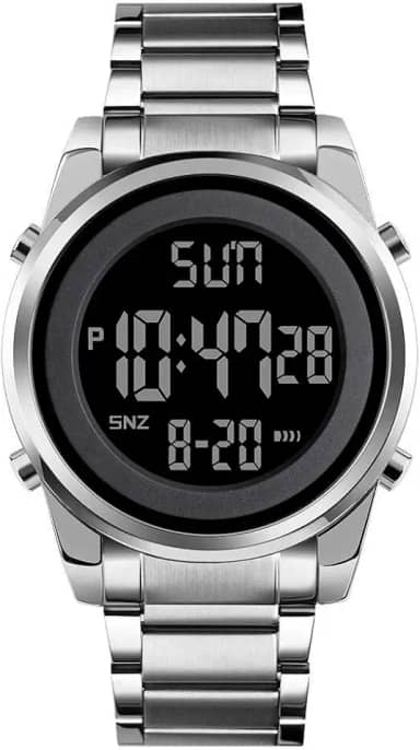 Relógio Masculino Skmei Digital 1611 - Prata