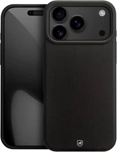 Gshield Capa Case Capinha Silicon Premium com Interior em Microfibra Antiderrapante Proteção Contra Impressão Digital, Arranhões, Quedas e Impactos para (Preta, iPhone 17 Pro Max)