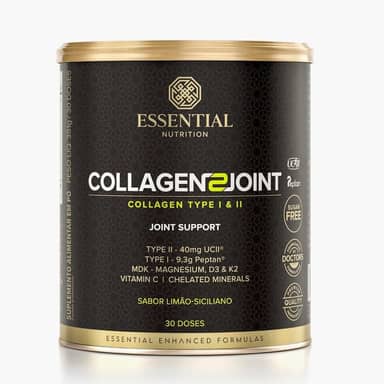 Collagen 2 Joint Limão Siciliano Lata Essential Nutrition 351g