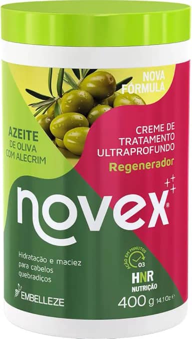 Novex Creme De Tratamento Azeite De Oliva 400 G