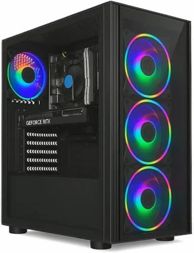 Pc Gamer 3green, Intel I5 10400F, 32GB DDR4, Geforce RTX 3060 12GB, SSD 1TB M.2 Fonte 600W 80 Plus Preto 3G32GB-46