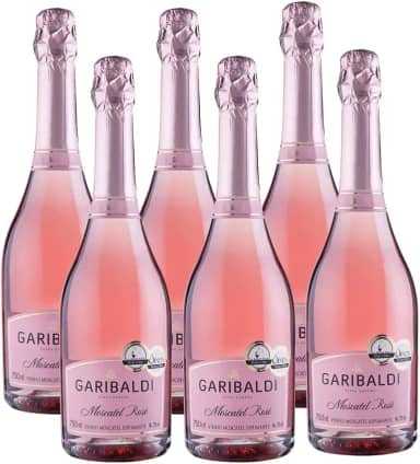 Espumante Garibaldi Moscatel Rosé Combo 6 und X 750 ml