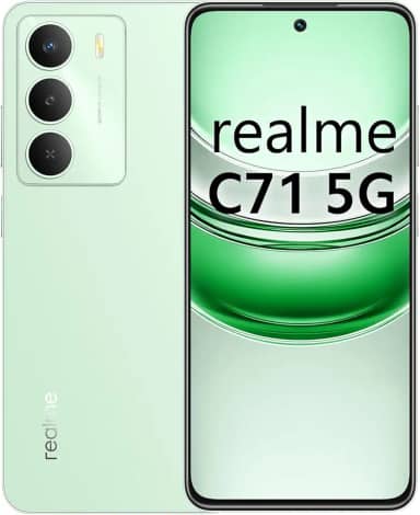 Celular Realme C71 Dual SIM 8GB RAM 256GB Com NFC Green