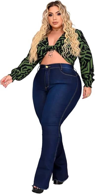 Calça Jeans Flere Plus Size