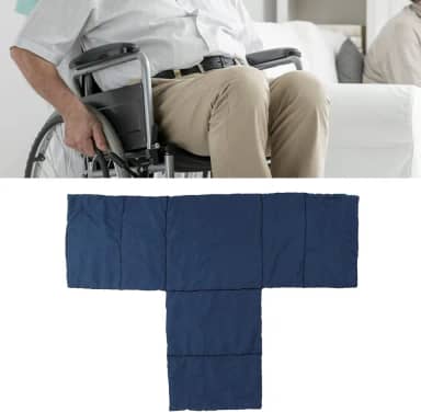 ZJchao Cobertor de tecido para cadeira de rodas, tipo de envoltório, impermeável, grosso, cadeira de rodas, cobertor quente para dissipar o frio, capas quentes para cadeira de rodas, cobertor de carrinho