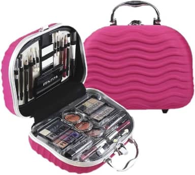 Maleta Maquiagem, Fenzza, Rosa