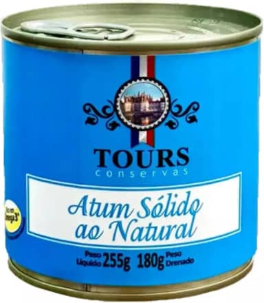 Atum Sólido ao Natural Tours 180g