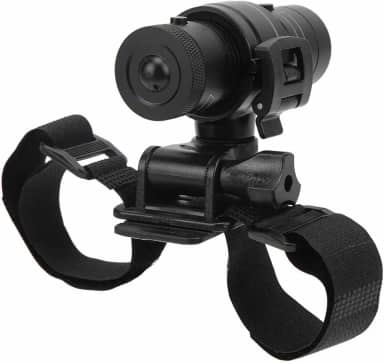 Luqeeg Câmera de capacete de motocicleta – 120° Wide Angle Full 1080p gravador de vídeo de carro, capacete de bicicleta, câmera esportiva, gravador de equitação com lembrete para áreas selvagens ao ar