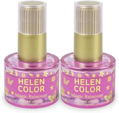 Kit 2 Removedor de Esmalte Magic Remover 16ml Helen Color