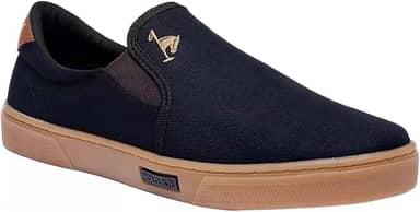 Sapatenis Casual Masculino Polo Joy Tênis Slip On Iate sem Cadarço Cano Baixo Leve
