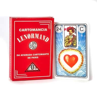 Baralho Lenormand 36 cartas Tarô Cigano