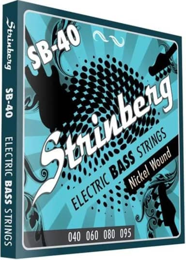 Encordoamento para Contrabaixo 4 cordas 0,040 SB-40 Strinberg