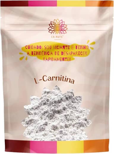 L-carnitina em pó Ca.nuts Premium (100g)