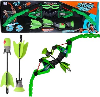 Brinquedo de Arco e Flecha com Lança Dardos para Adolescente - Castela