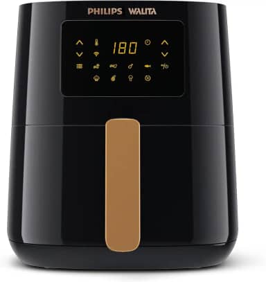 Fritadeira Airfryer Conectada c/Alexa, Philips Walita, 4.1L, Preta, 1400W, 220V - RI9255/80