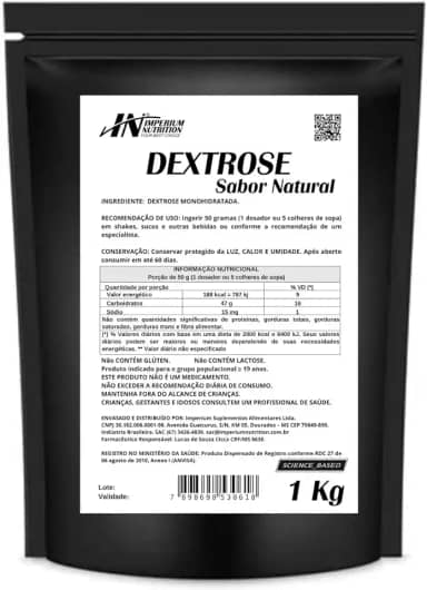 DEXTROSE 1Kg Imperium Nutrition