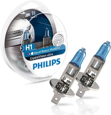 Lâmpada Farol H1 12V 55W - Philips 12258CVUSM